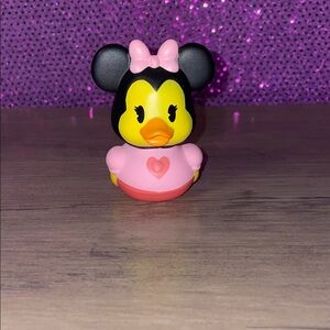 🆕💜 Disney Minnie Mouse Bath Toy • Valentine Heart • Pink & Black